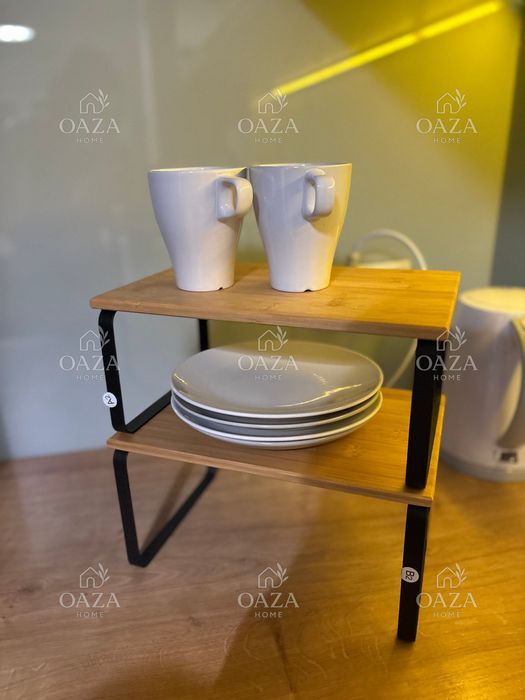 Półki Kuchenne Organizer 2 szt. na Przyprawy Naczynia