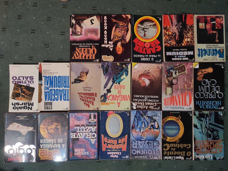 19 Livros Policiais Edição Europa América