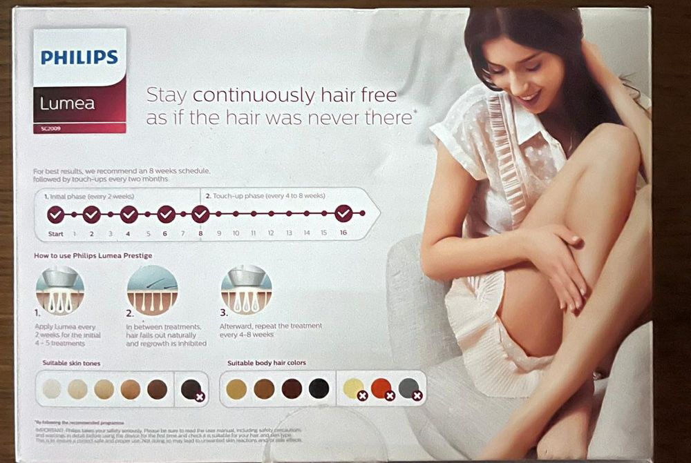 Depilator PHILIPS Lumea Prestige IPL SC2009/00 prezent święta