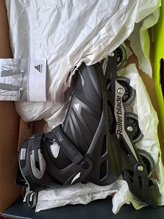 Ролики Rollerblade Unisex Adult's ZETRABLADE Inline Skates чорні US11
