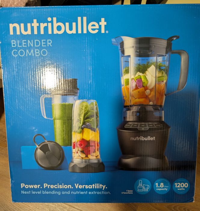 Nutribullet blender combo 1200w NOVO e com garantia