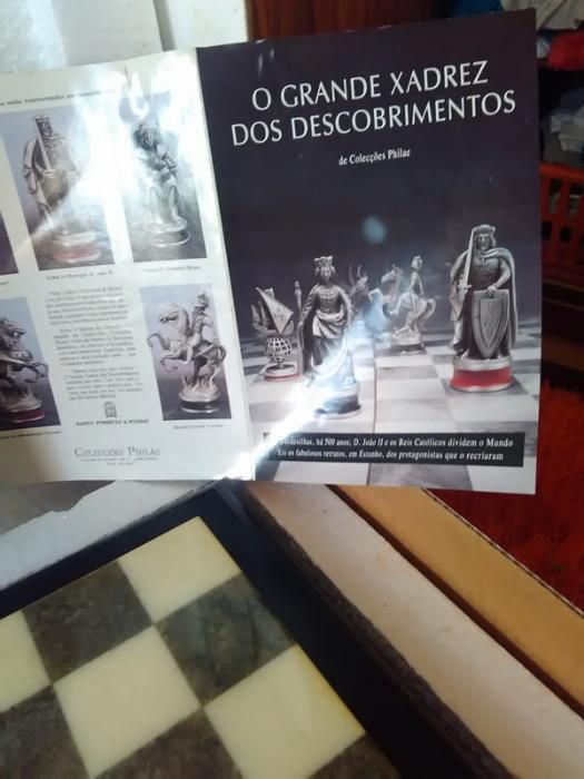 Grande Xadrez dos Descobrimentos - Peça de colecção!