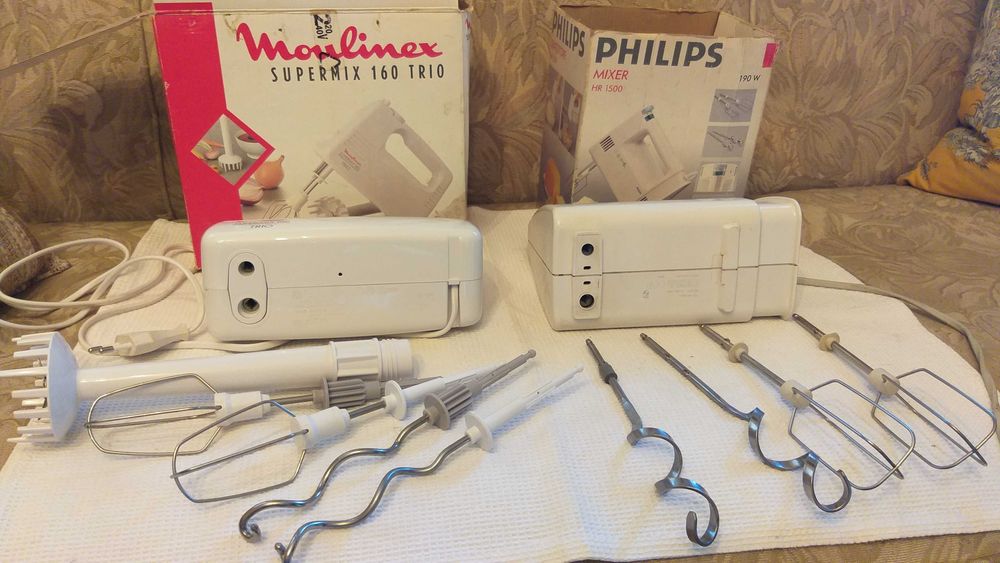 Batedeira Philips e Batedeira Moulinex