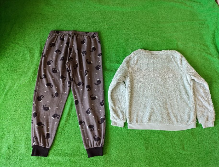 Теплая флисовая пижама Джордж, флиска Декатлон на М-Л 48-50