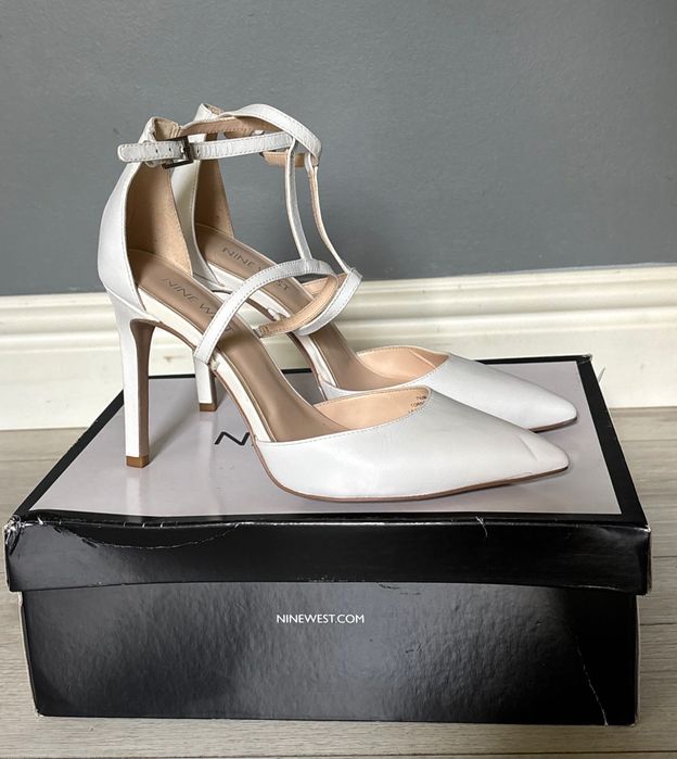 Nine West skórkowe szpilki