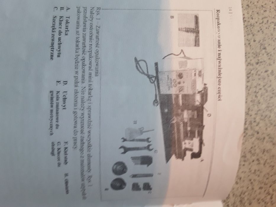 Mini Tokarka sprzedam