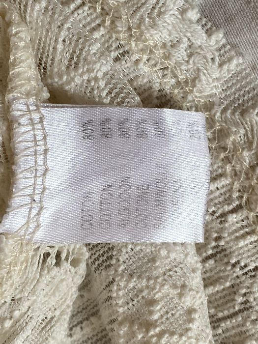 жіноча мереживна біла блузка вінтаж