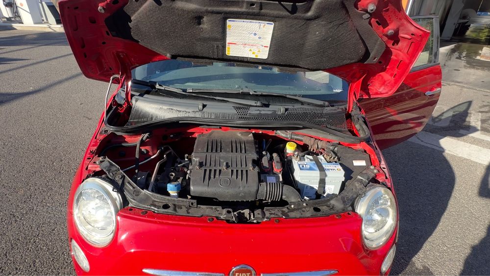 Fiat 500 vermelho — photo 5
