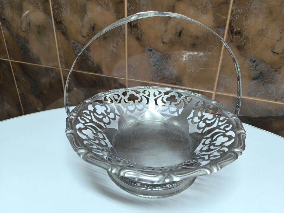 Cesta em casquinha vintage