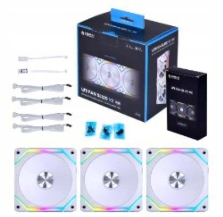 UNI FAN SL120 V2 RGB PWM Fan 3szt