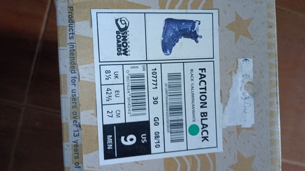 Botas snowboard Salomon