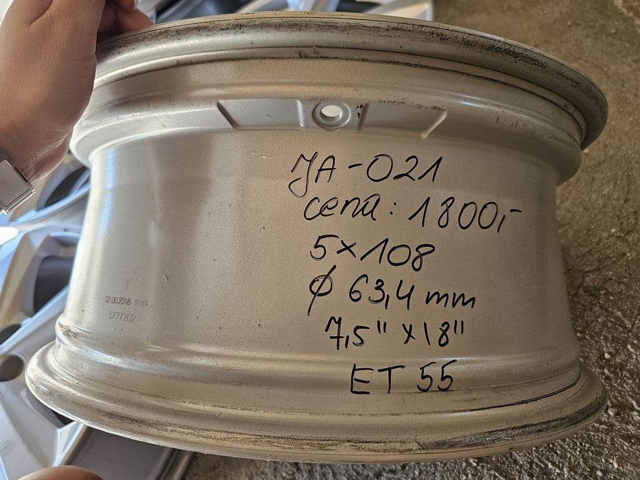 Alufelgi 18" 5x108 Ford
