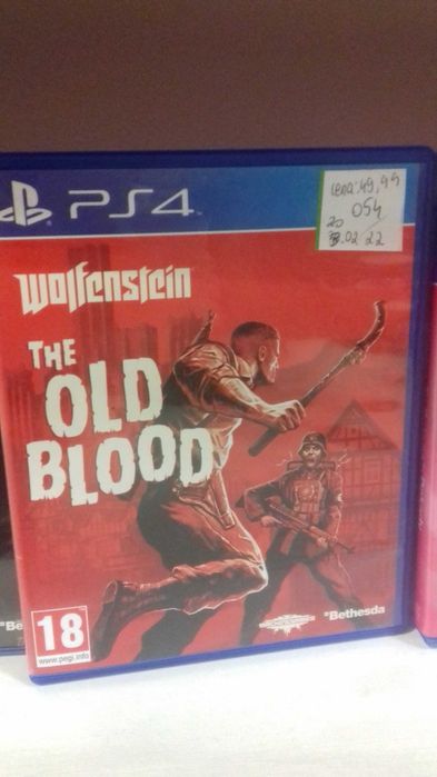 Wolfenstein the old blood ps4, wymiana, sklep tychy