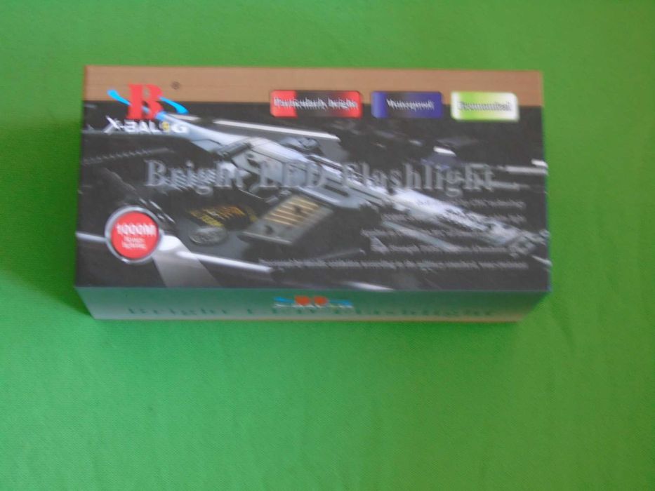 Ручний тактичний ліхтар T6 50000W ліхтарик 1000 Lumen алюмінієвий спла