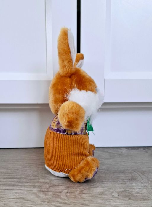 Maskotka pluszak ZAJĄC / KRÓLIK wielkanocny 19 cm