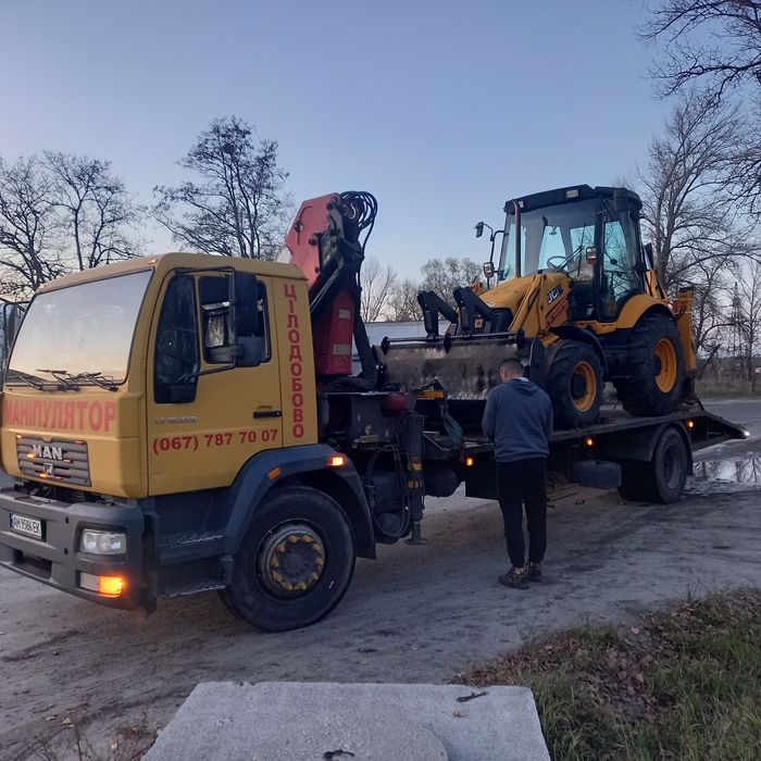 Евакуатор маніпулятор Житомир Коростишів 24/7