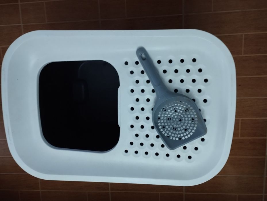 Caixa para areia para gatos