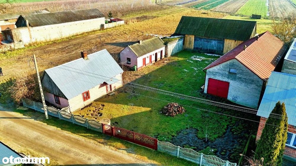 Działka budowlana z budynkami gospodarczymi | MPZP | 2351 m2