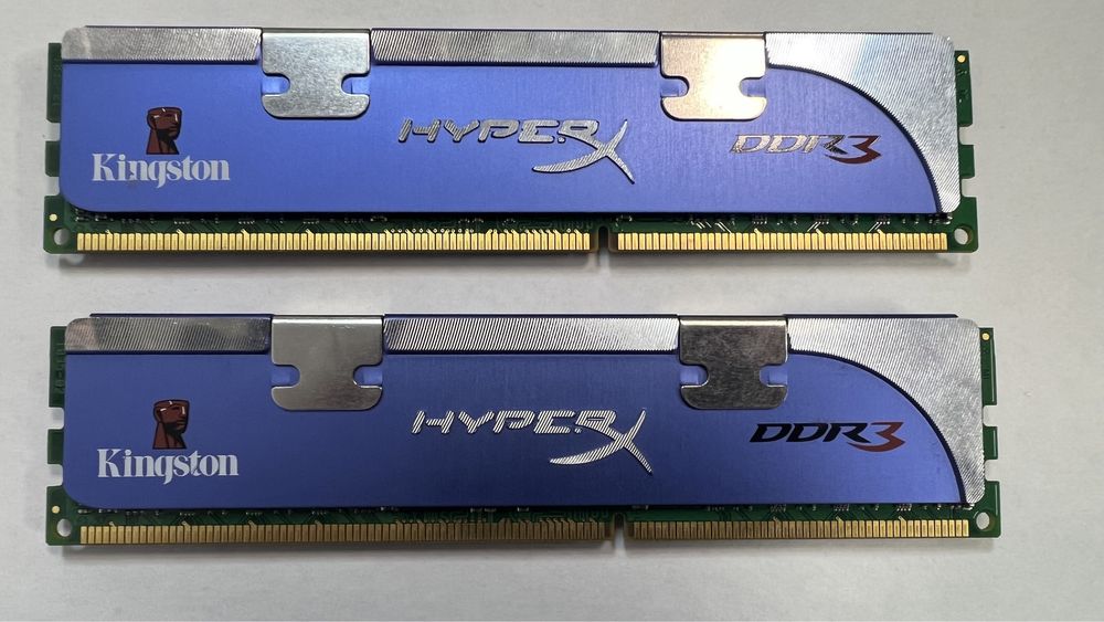 Оперативна память 4gb kit (2x2gb) ddr3 1333 pc3 10600 Kingston hyperx