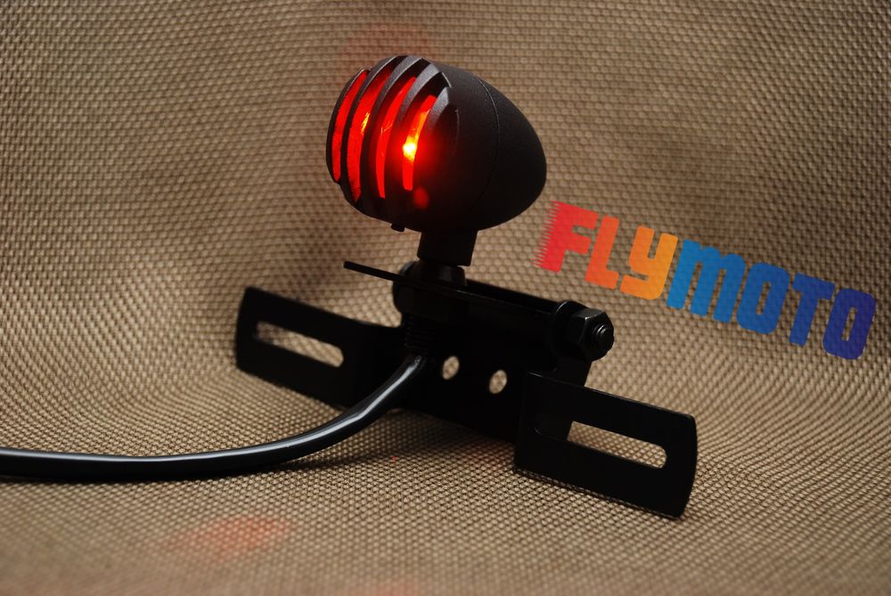 Мото стоп сигнал з рамкою під номер custom чоппер кастом гриль