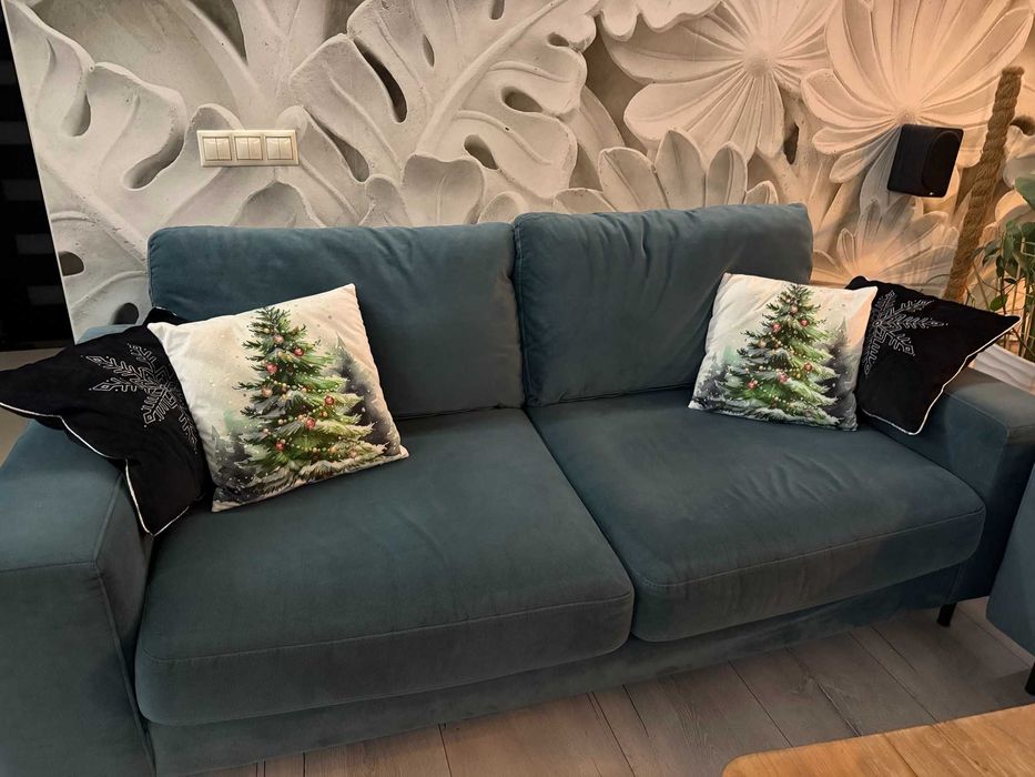 Welurowa Sofa - z Agata Meble