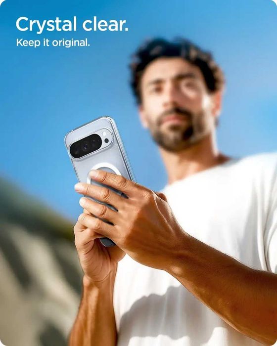 Чехол Spigen Ultra Hybrid MagFit  Google Pixel 10 Pro XL Clear White