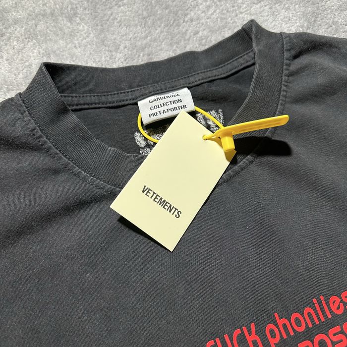 Футболка Vetements FUCK t-shirt S M L: 1 699 грн. - Футболки