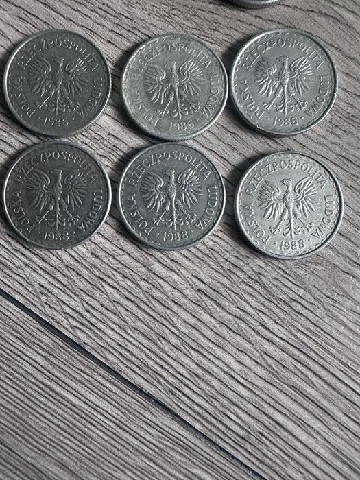 Monety 1 zloty 1982-1988
