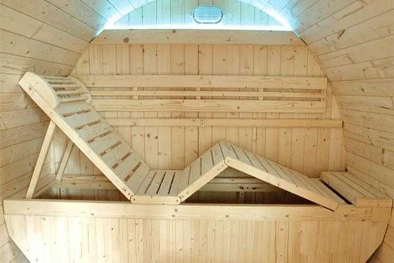 Sauna exterior LUMI 160 x 205x 220 - 4.100,00€ Mergulho Salgado