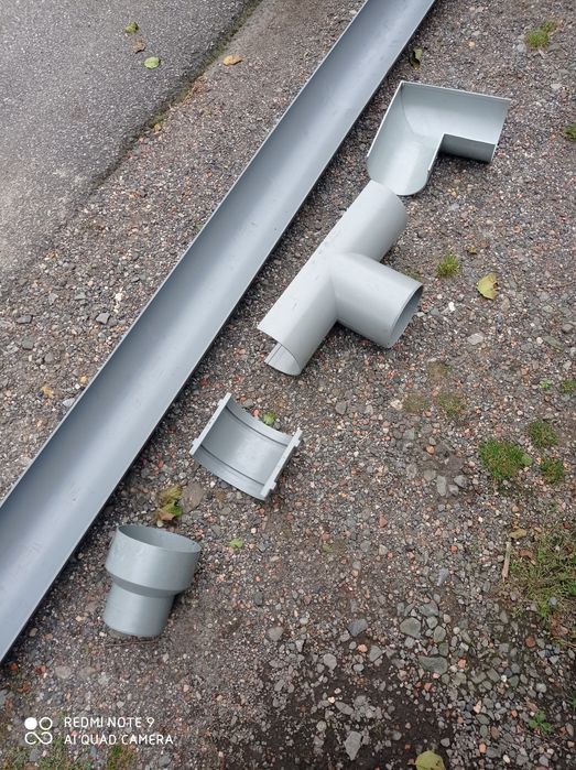 Rynny pcv nieużywane