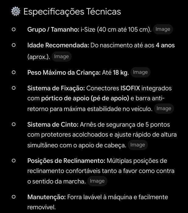 2 cadeiras auto bem estimadas