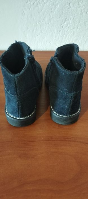 Botki granatowe roz 26