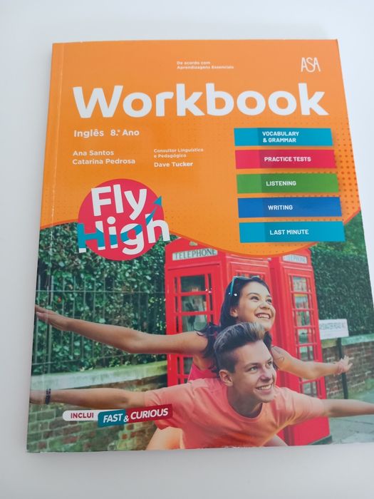 Livro de fichas Workbook 8° Ano - Inglês  IMPECÁVEL