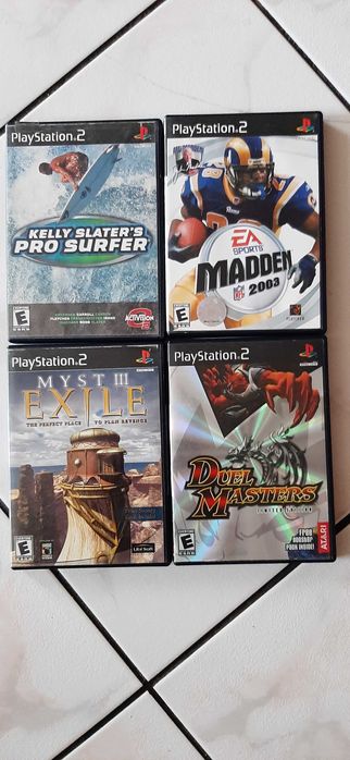 Gra PlayStation 2  Nowe - cztery sztuki