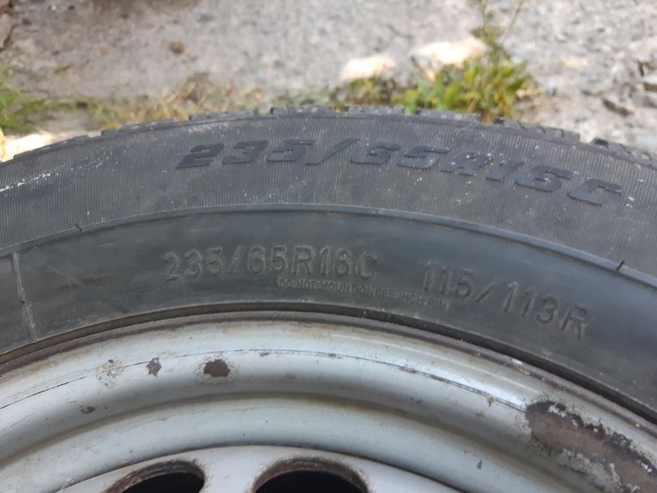 Запаска в зборі накачена відбалансована  Спрінтер 903 , 906 ,907 , 910 ,Крафтер.