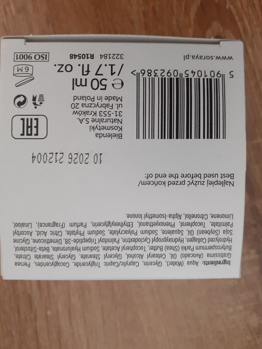 Soraya krem do twarzy rewitalizujący collagen expert