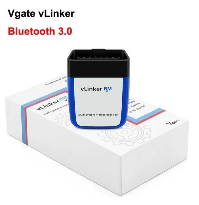 Диагностический сканер OBD2 VGate vLinker BM  Bimmercode