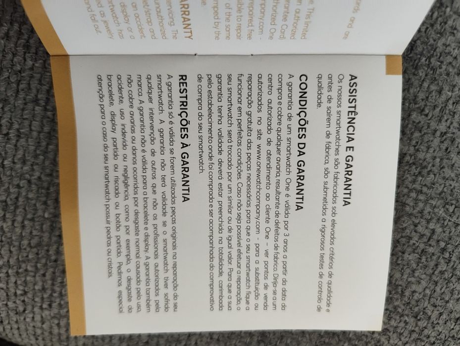 Smartwatch One como novo