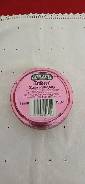Lata alemã rebuçados Kalfany de 1993