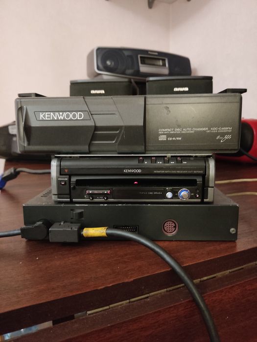 KENWOOD DPX-8070MJ CDレシーバー ケンウッドデュアルサイズ3＋1MDチェンジャーCDレシーバーDPX