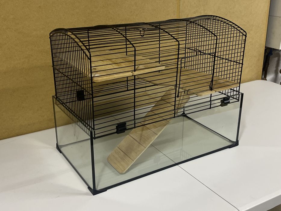 Akwarium Klatka dla chomika , myszki , myszoskoczka itp
