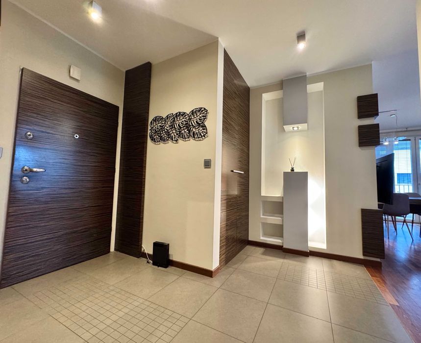 3 pokojowe 70m² + Loggia 8m². Marina Mokotów, ul. Przejazd.