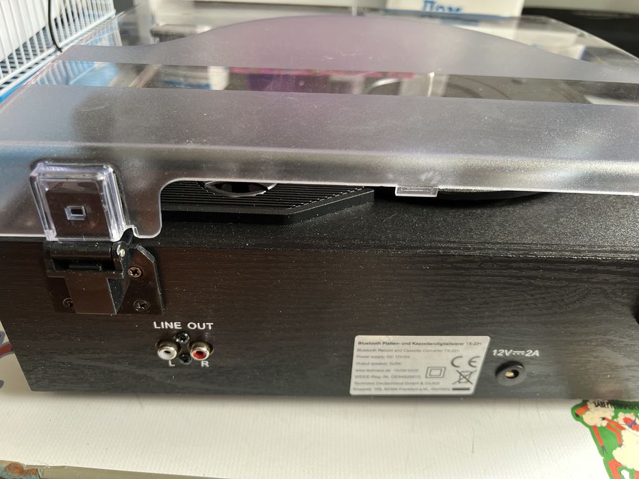 Виниловый проигрыватель Technaxx TX-22