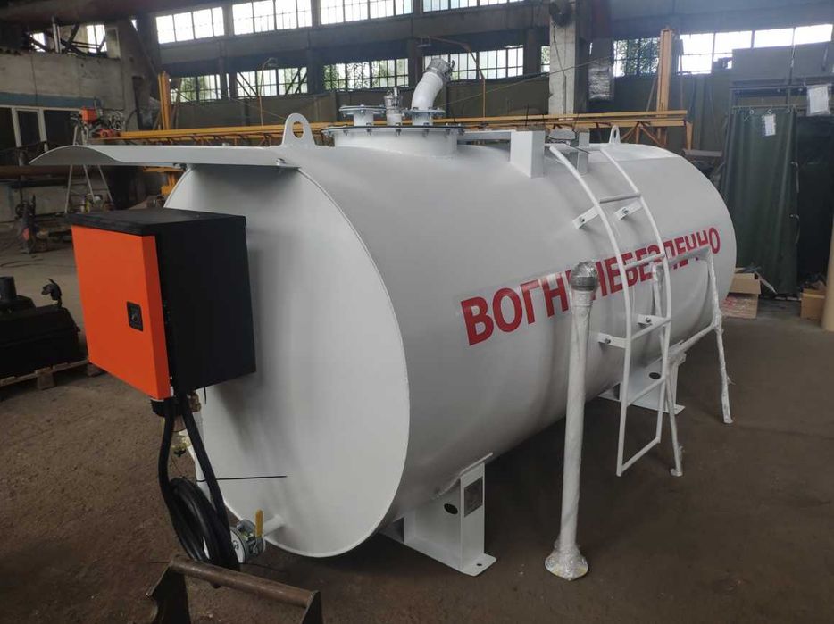 МІНІАЗС під ключ. Ємність для дизель палива і бензину. Резервуар Бочка