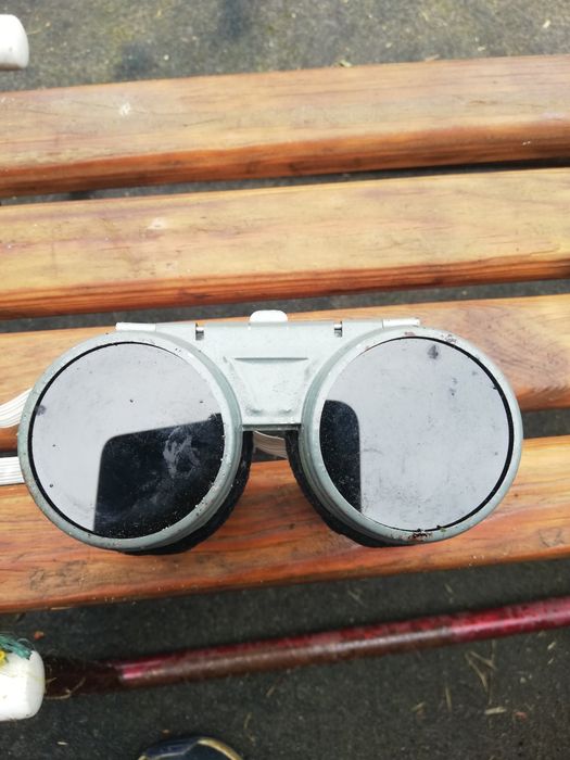 Okulary spawalnicze antyk