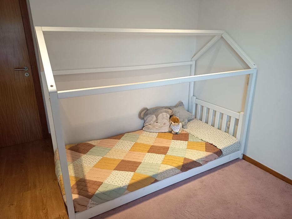 Cama Montessori 90×200 +colchão
