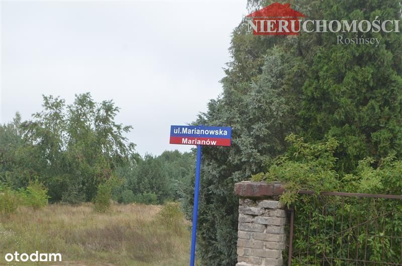 Działka budowlana Marianów Dąbrówka S8 Mpzp