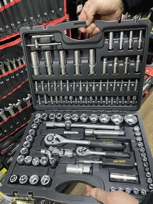 Набір ручного інструменту в кейсі 108 шт Procraft