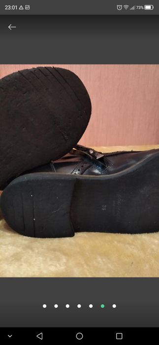 Полусапожки кожа замша Papanatas Испания