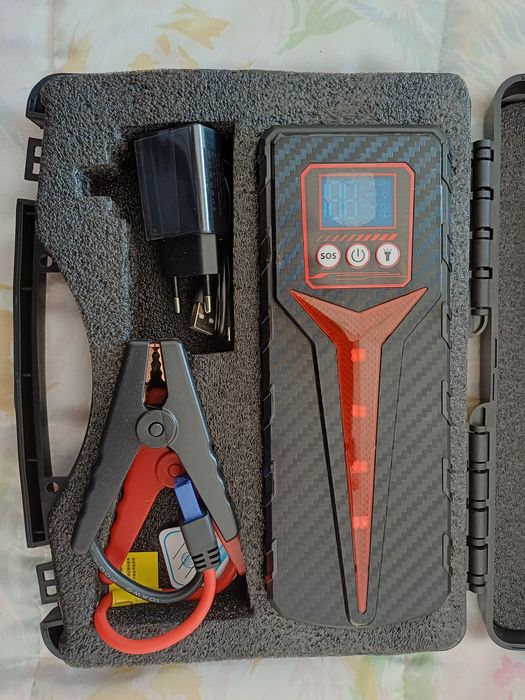 Power bank (booster) - auxiliar bateria carro.